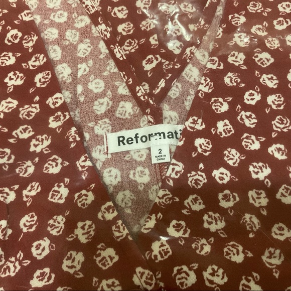 NWOT❤️Reformation Luke Dress - Kendie - Picture 11 of 13